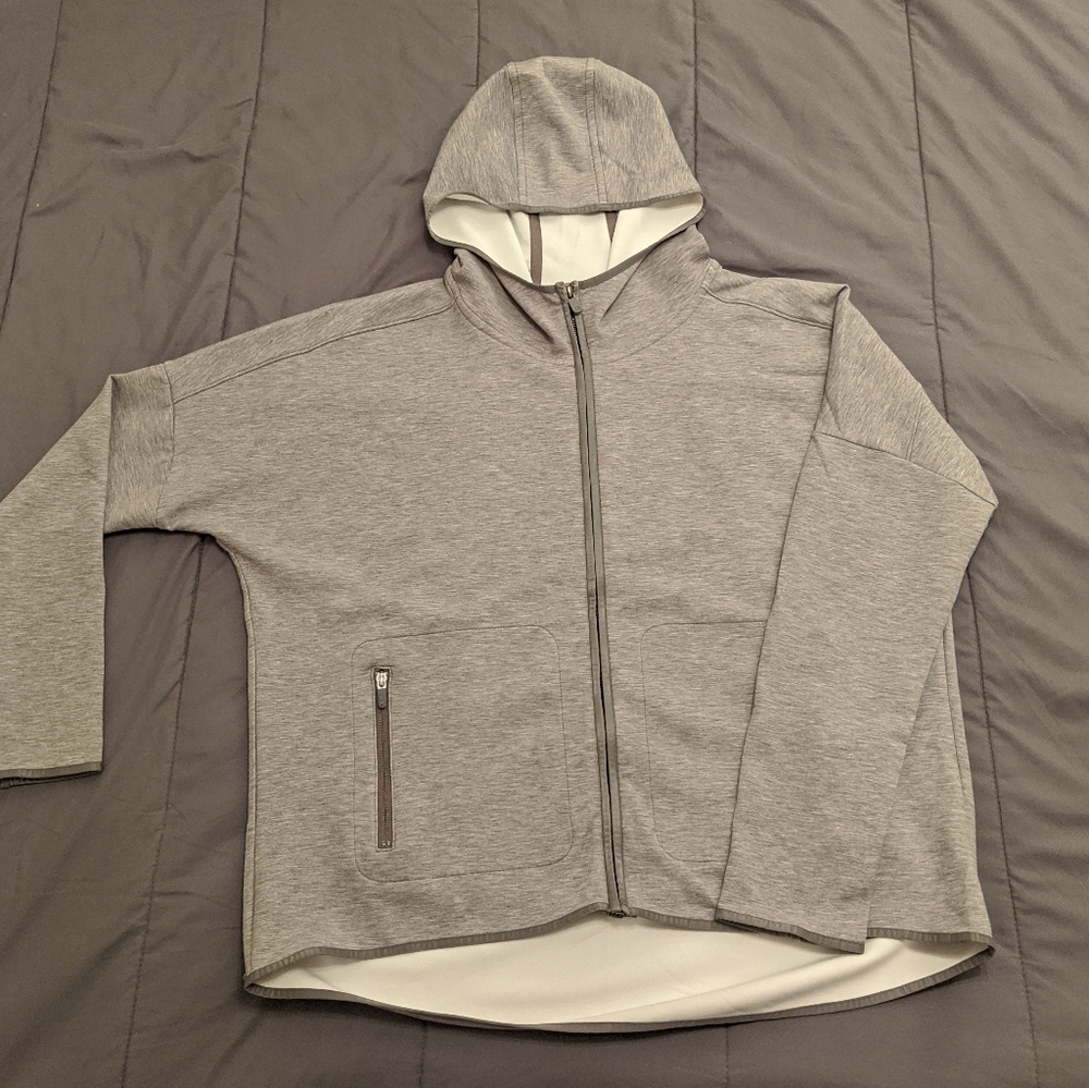 Gap Fit Breathe Full Zip Hoodie w/ Thumbholes